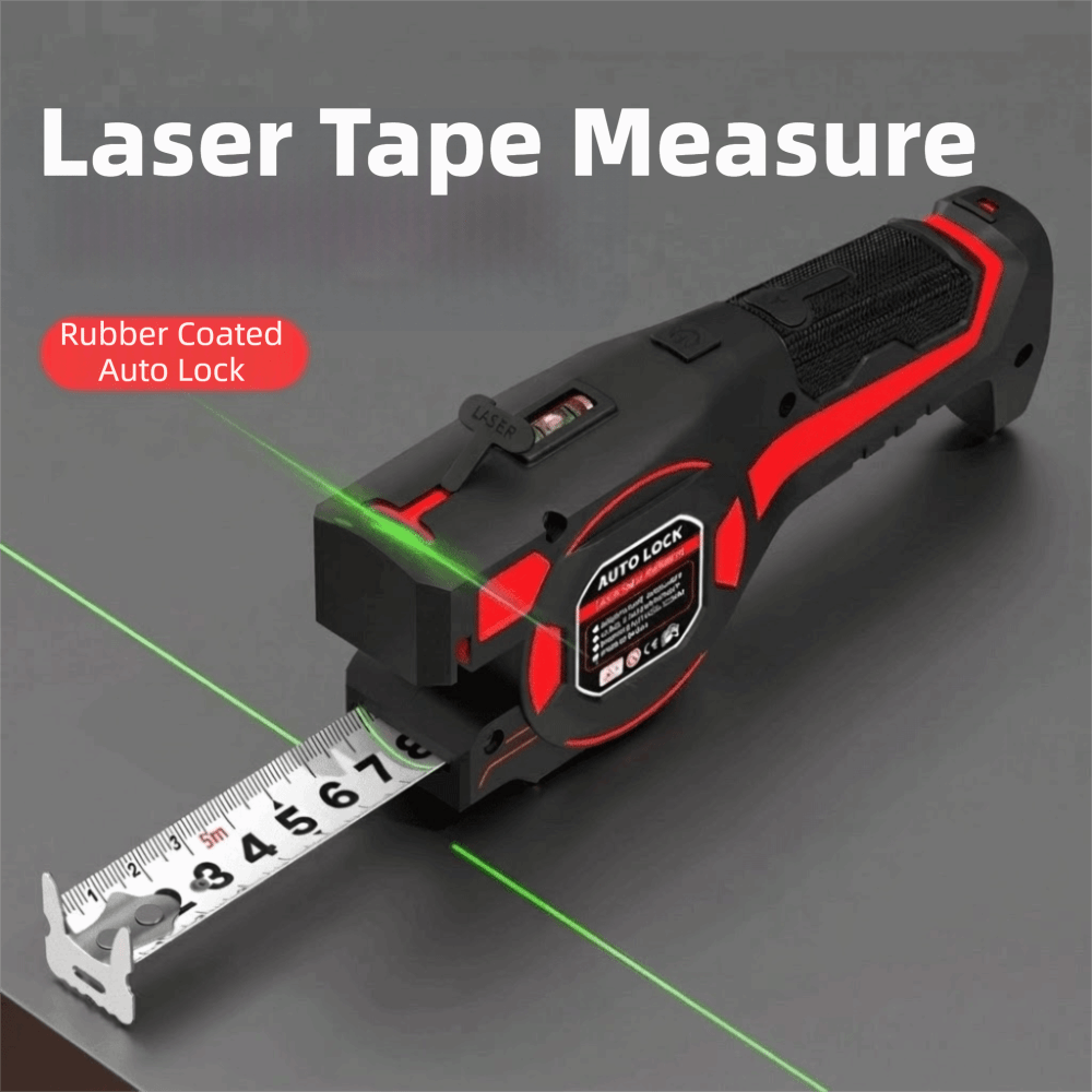 Industrial Laser Cleaner - 3-in-1 Laser Meetlint Intrekbaar Oplaadbaar Digitaal