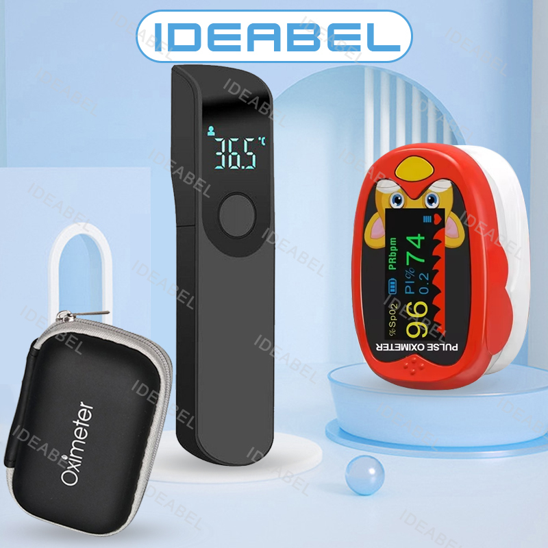 Industrial Laser Thermometer - USB-oximeter Vinger Medische infrarood-voorhoofdthermometer Digitale contactloze
