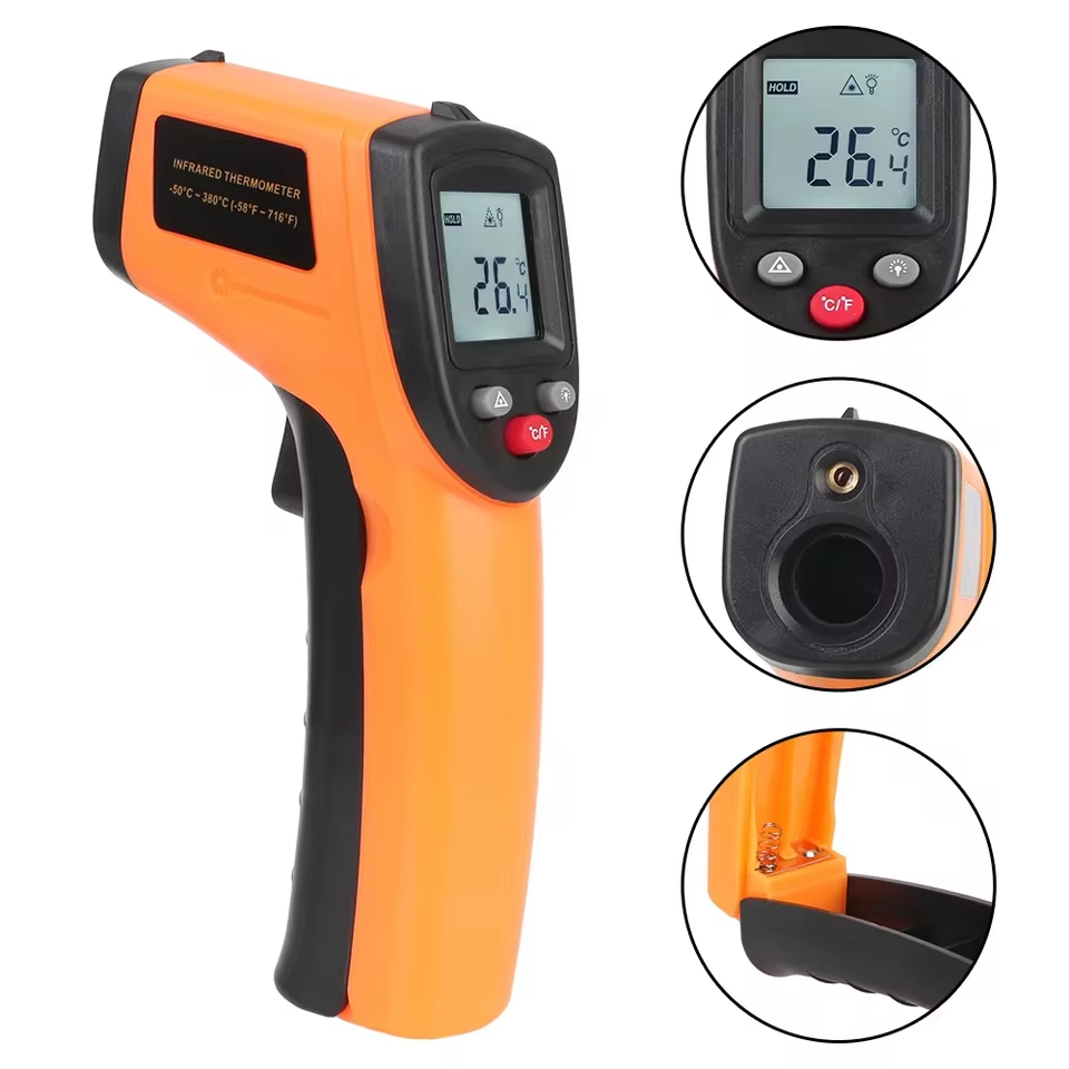 Industrial Laser Thermometer - Nieuw T600 T600A digitaal infrarood thermometerpistool
