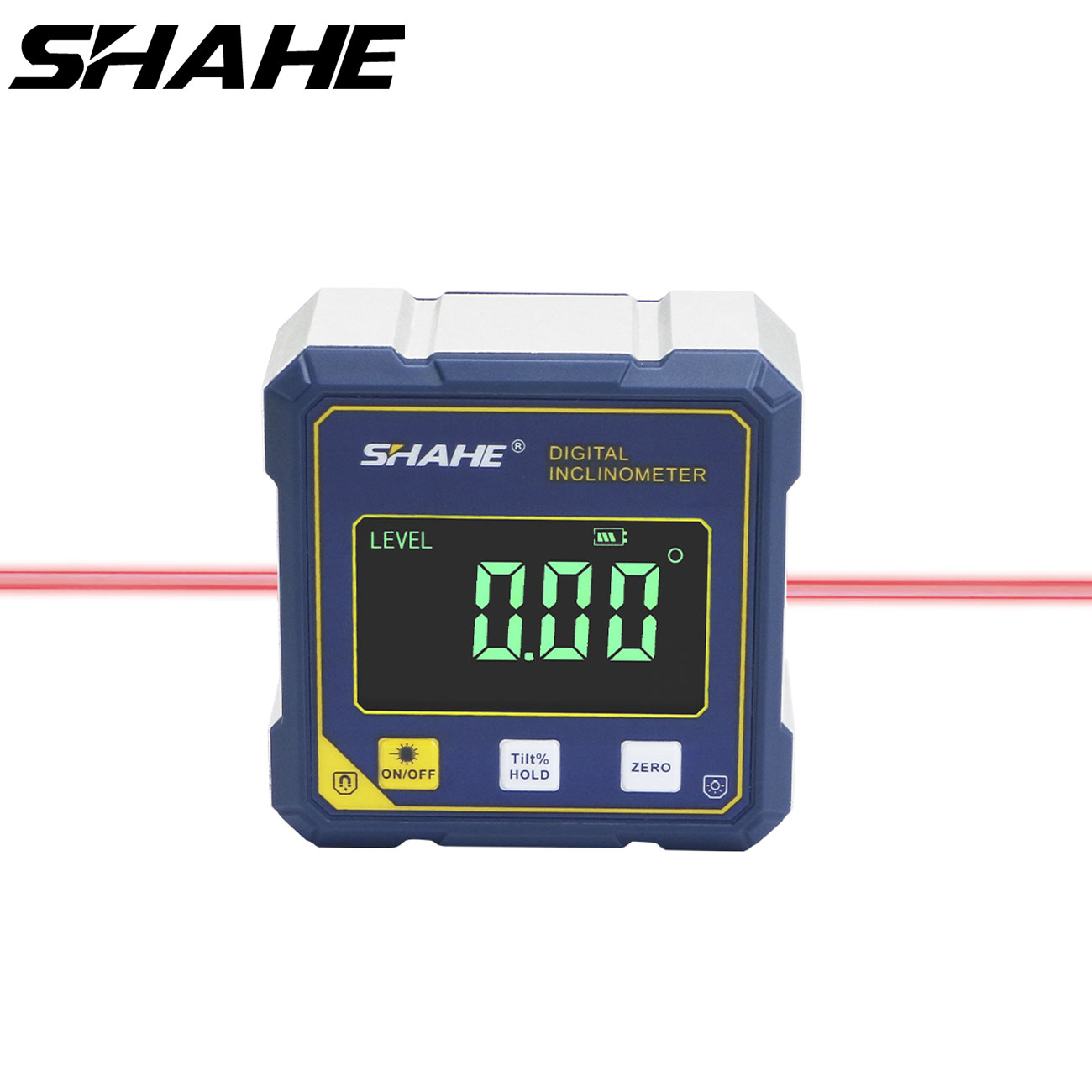 Industrial Laser Alignment Tool - SHAHE 4-zijdige digitale hoekfilter Dubbele laser-inclinometer