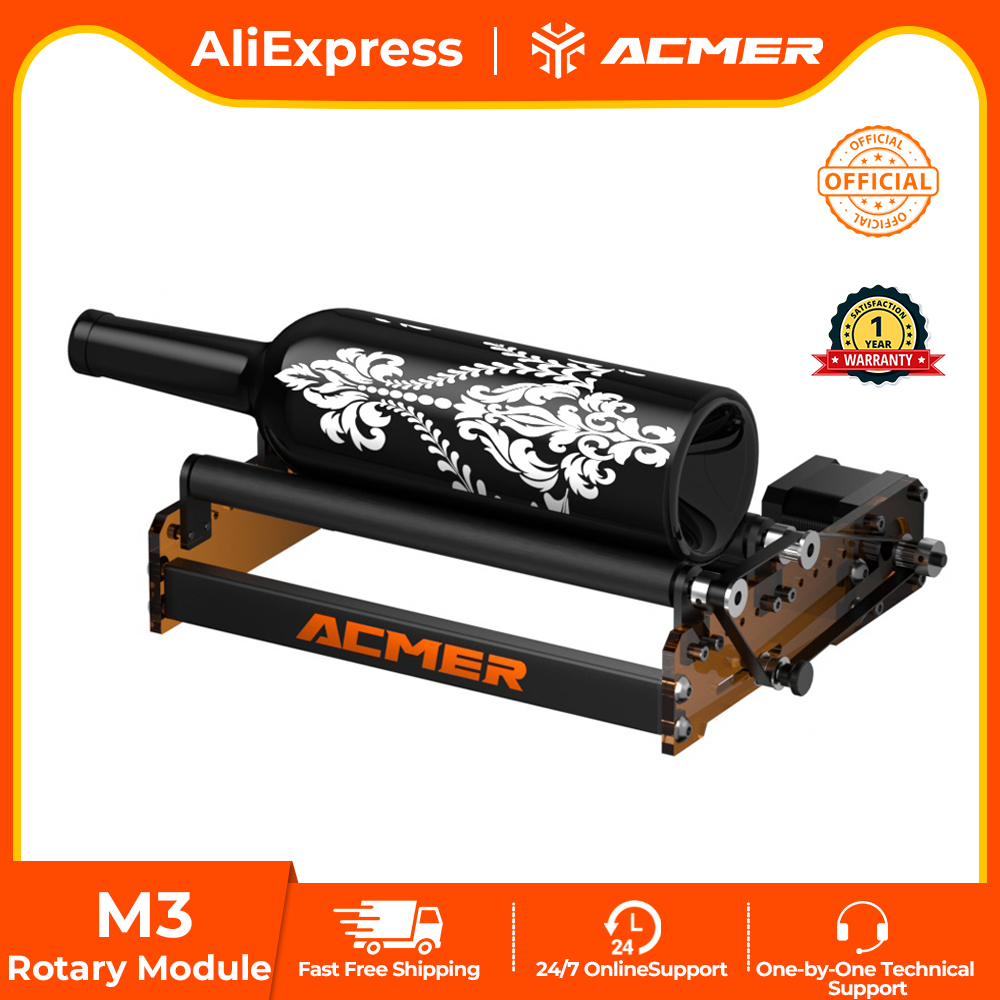 Industrial Laser Cutting Machine - ACMER M3 Laser-roterende rol 360° °