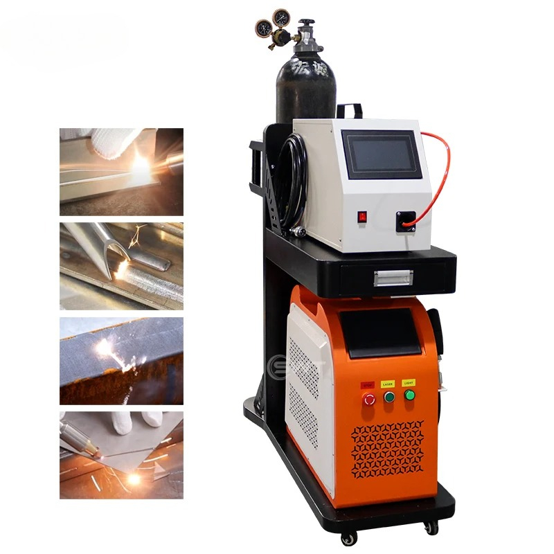 Industrial Laser Cleaner - Nieuwe alles-in-één vezellaserlasser met draadvoeder en