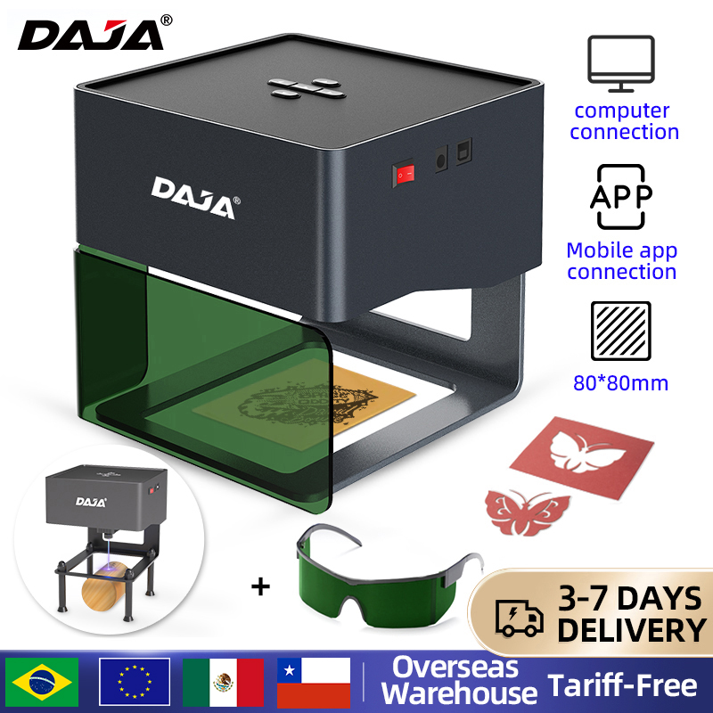 Industrial Laser Cutting Machine - DAJA DJ6 Mini Draagbare Lasergraveerder Diy