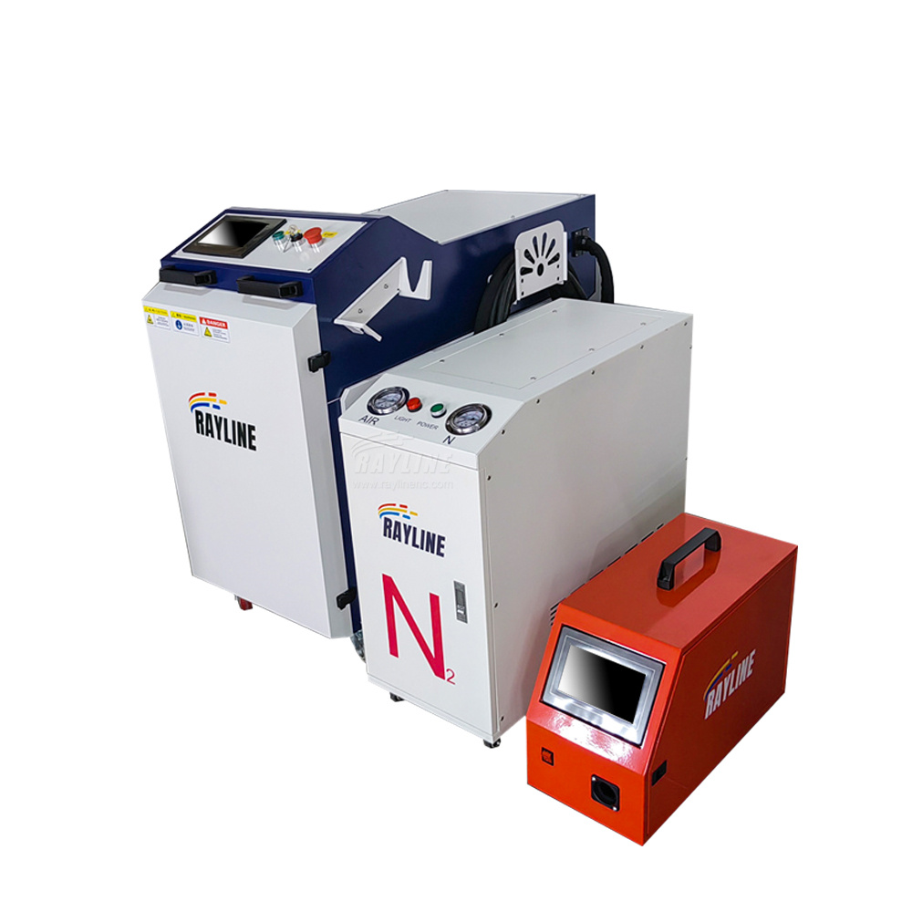 Industrial Handheld Laser Welding Machine - Industriële draagbare laserlasmachine met PSA-stikstofgenerator, geïntegreerde