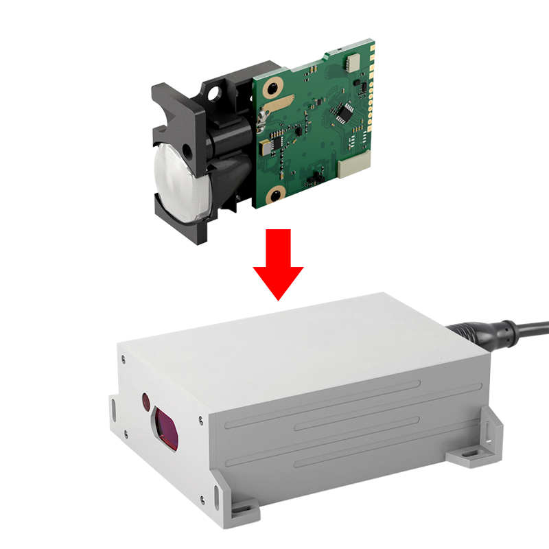 IP67 waterdichte 20Hz laserafs - Industrial Laser Distance Sensor recensie en prijs