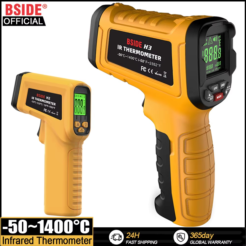 BSIDE Infraroodthermometer H2  - Industrial Laser Thermometer recensie en prijs