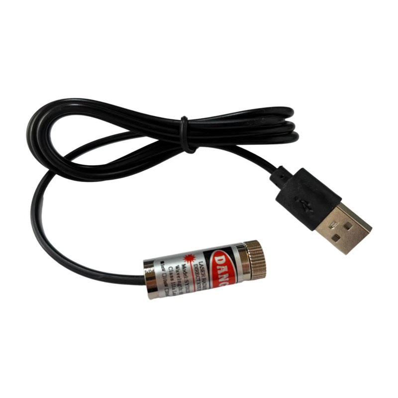 650nm Koperen Laserpointer USB - Industrial Laser Diode recensie en prijs