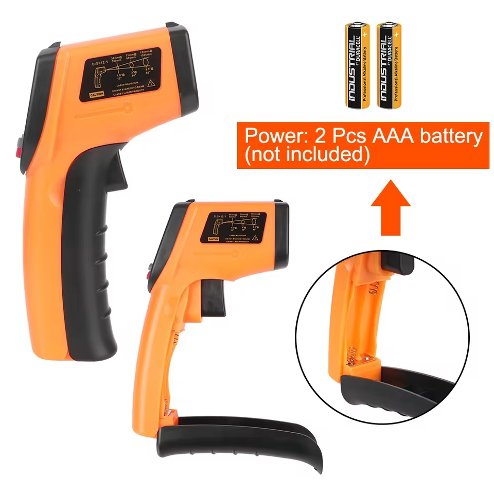 Nieuw T600 T600A digitaal infr - Industrial Laser Thermometer recensie en prijs