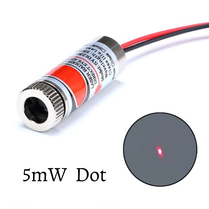 650 nm 5 mW rood punt / lijn / - Industrial Laser Head recensie en prijs