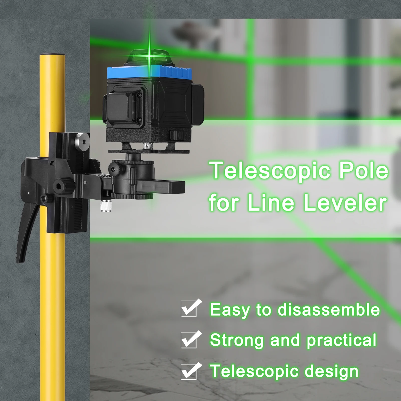 Max. 4,2 m in hoogte verstelba - Industrial Laser Alignment Tool recensie en prijs