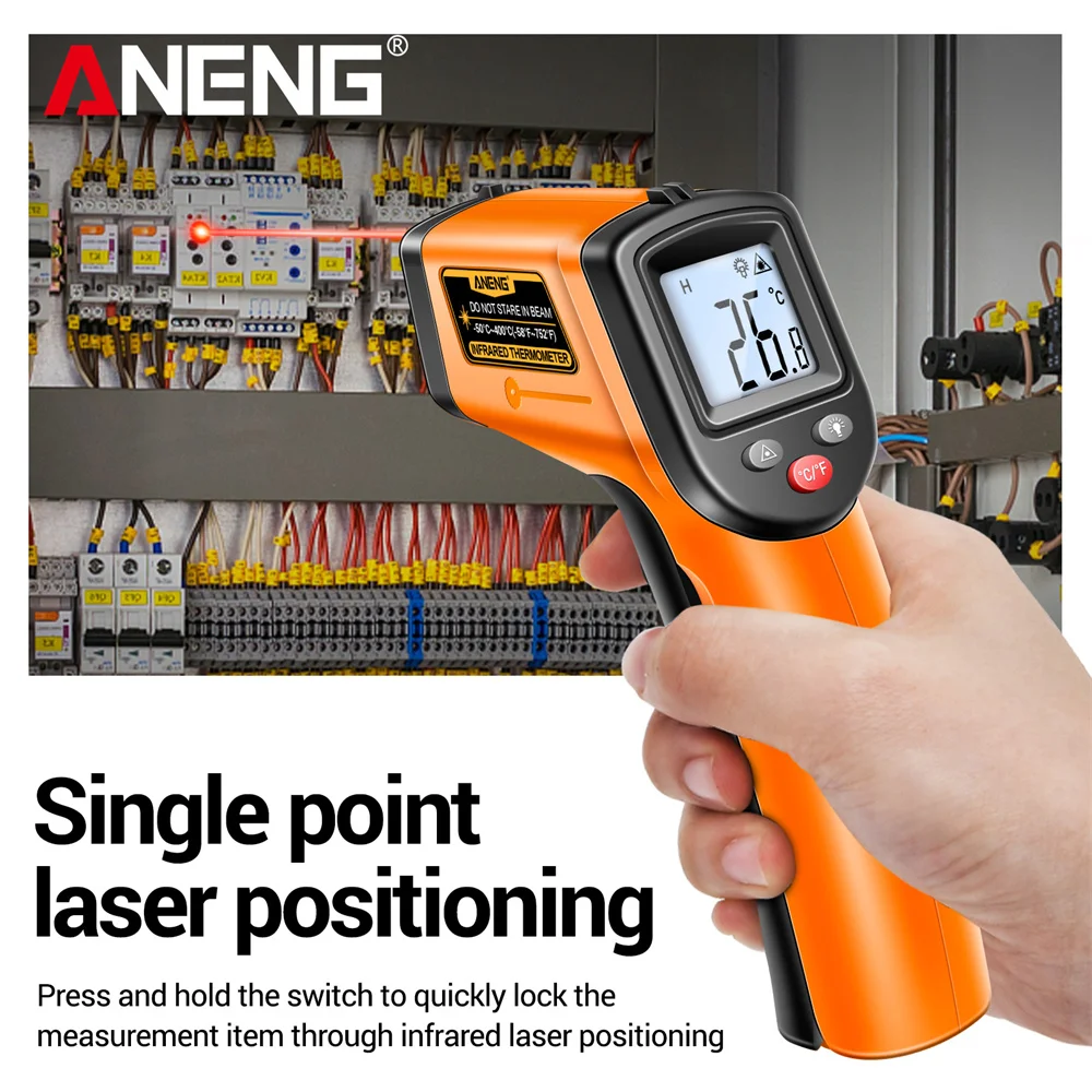 ANENG TH201 Infrarood Thermome - Industrial Laser Thermometer recensie en prijs