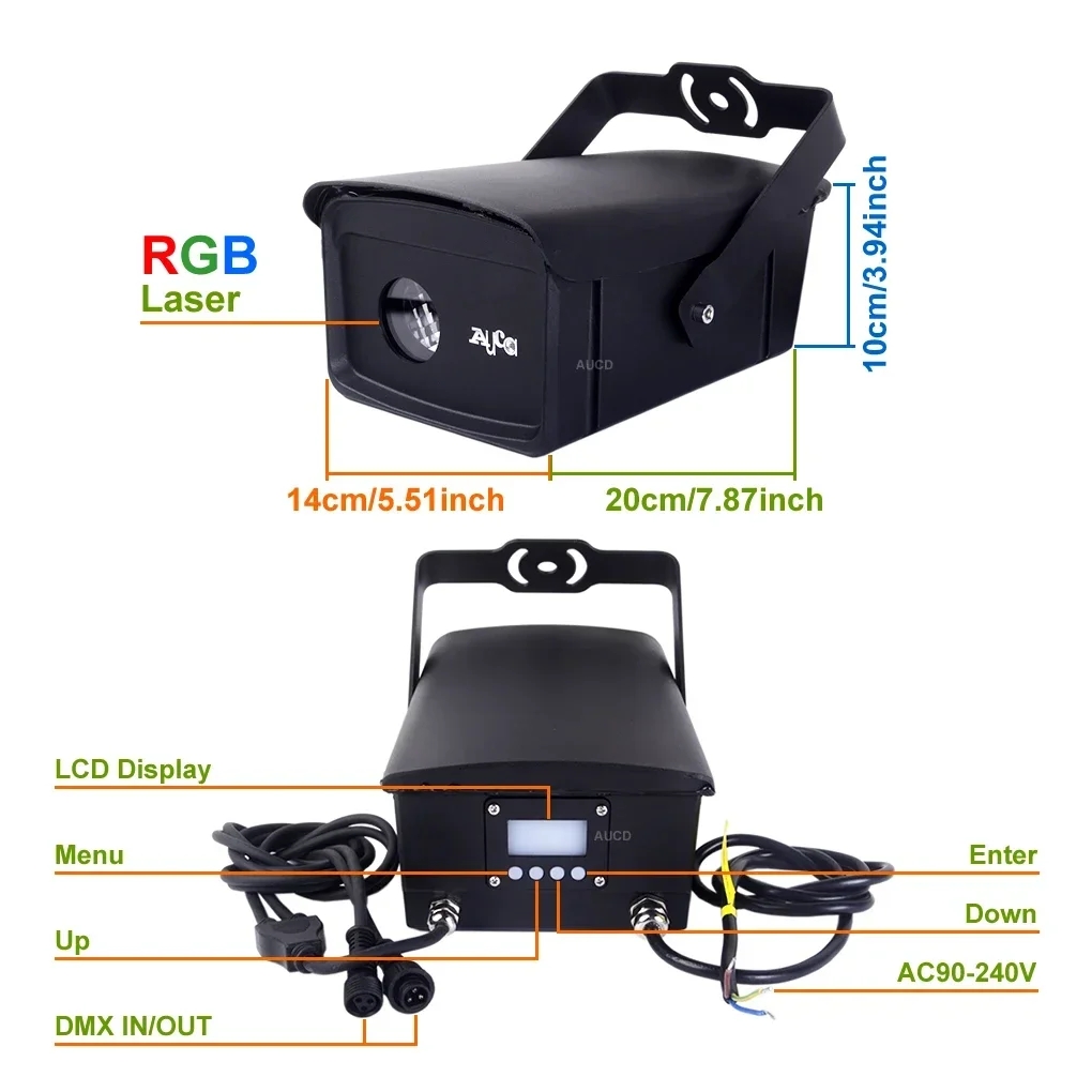 Pro IP65 Waterdichte 6W DPSS W - Industrial Laser Projector recensie en prijs