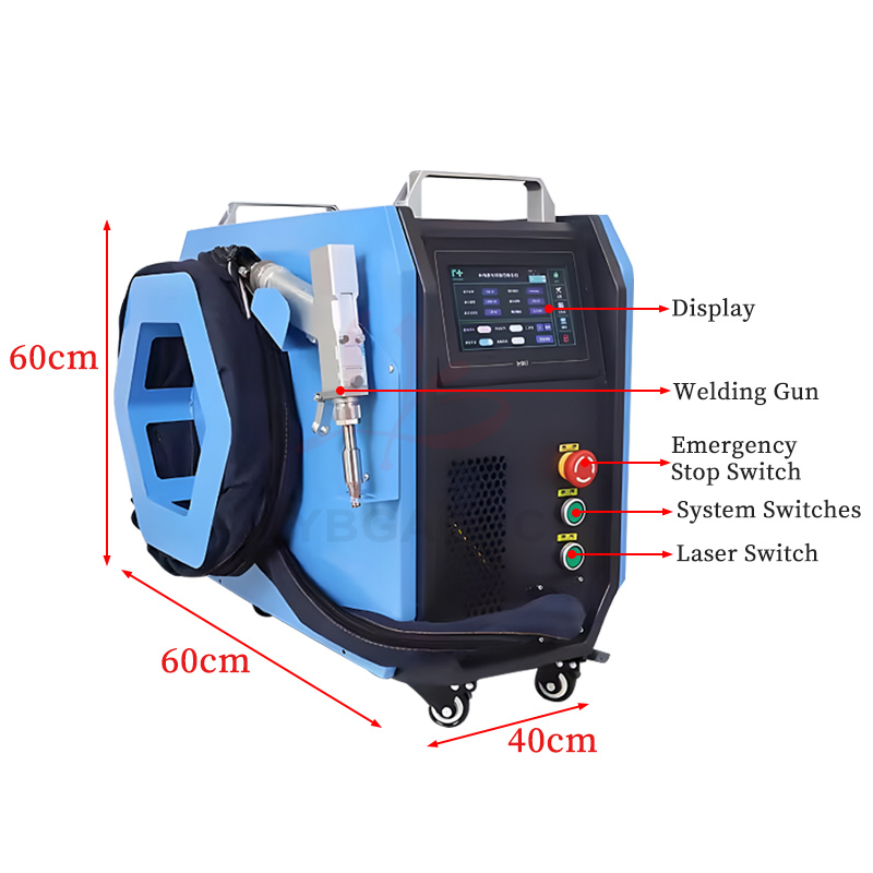 Luchtgekoelde draagbare laserl - Industrial Laser Cleaner recensie en prijs